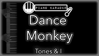 Dance Monkey - Tones & I - Piano Karaoke Instrumental Resimi