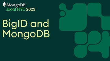 Achieving Scalable Data Intelligence with BigID and MongoDB