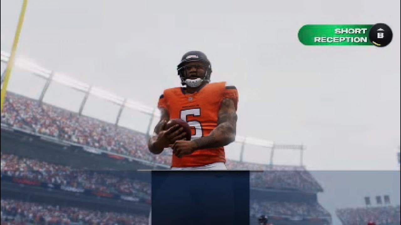 Madden 26 Wr on the Broncos against the Chiefs