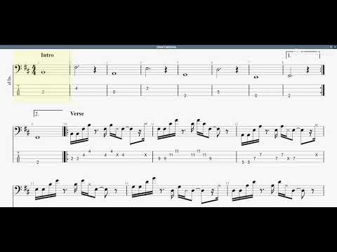 eagles---hotel-california-(bass-tab)