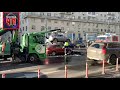 Массовое ДТП в Москве попало на видео!!!