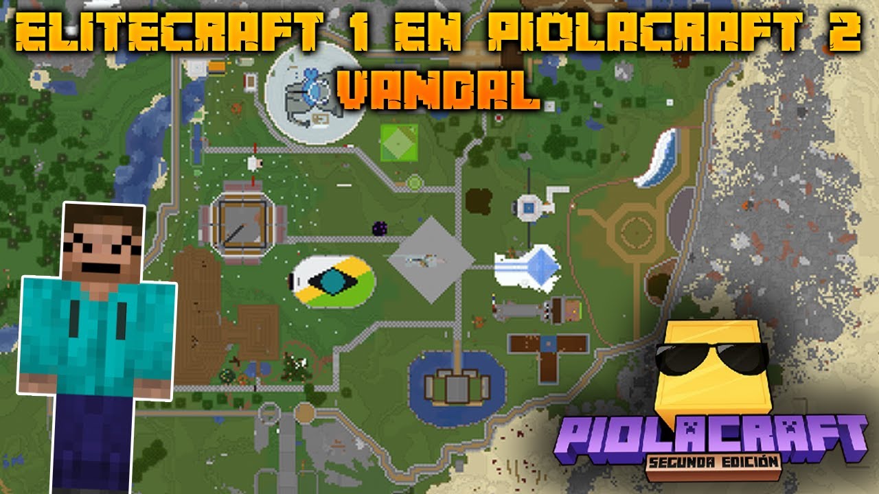 ELITECRAFT 1 en PIOLACRAFT 2 | VANDAL 😱😢