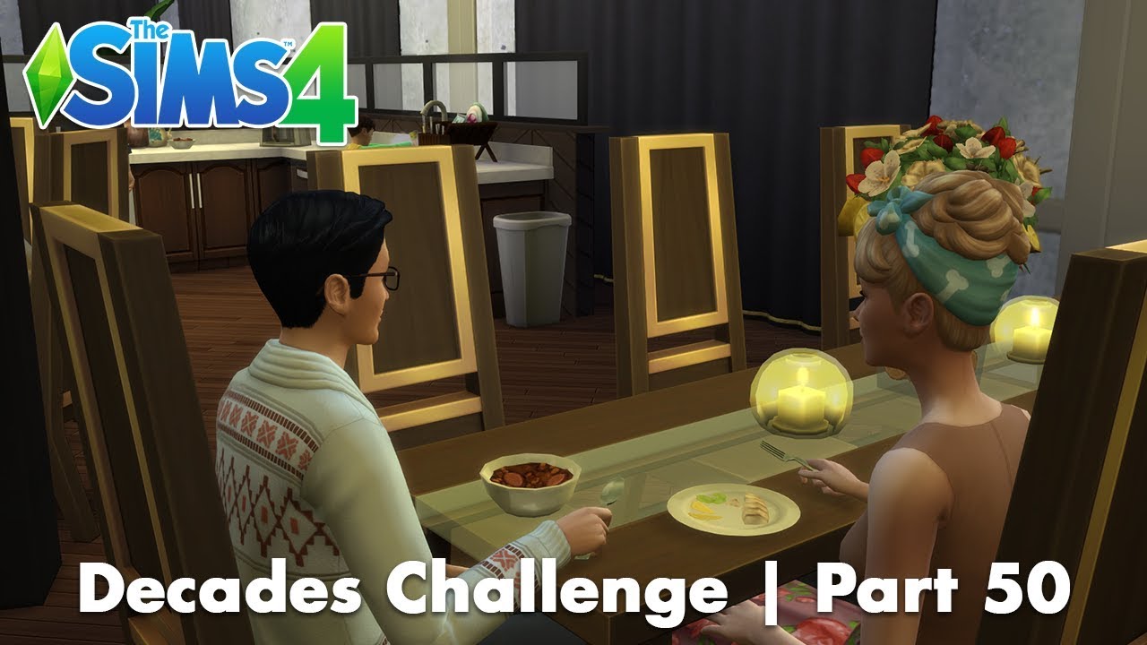 Dinner Party in the City 🍽 + GIVEAWAY 🎉 Sims 4 Decades Challenge Part 50 YouTube
