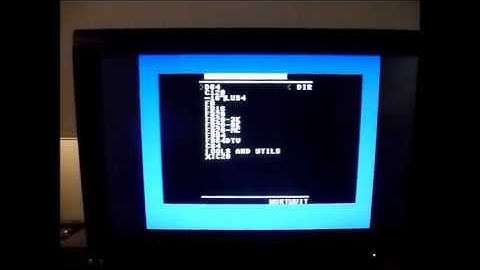 My Commodore 64 with SD2IEC and Epyx Fast Loader