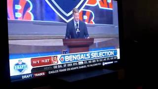 2012 NFL Draft Pick 27 Bengals Kevin Zeitler G