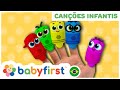 Desenho infantil em português | Canciones infantiles | Familia Dedo Finger Family | BabyFirst Brasil