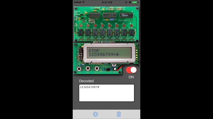 iOS DTMF Decoder Demo