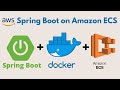 How to Build and Deploy SpringBoot Microservice with docker on AWS ECS | AWS Fargate| 2020