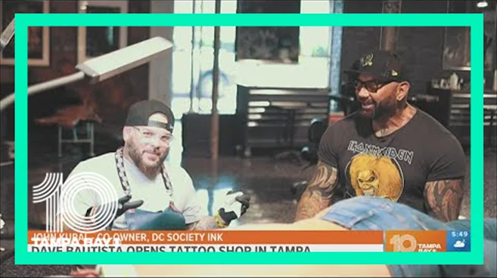 Dave Bautista opens tattoo shop in Tampa