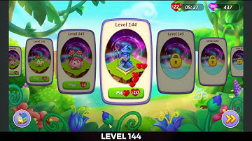 Merge Witches |  Level 144 | With Trophy