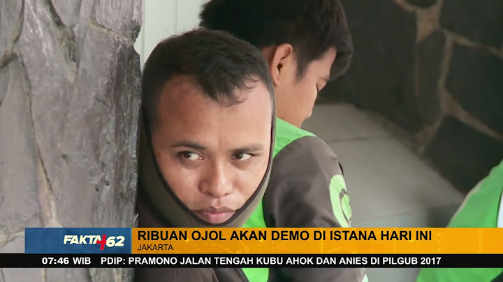 Ribuan Ojol Akan Demo Di Istana Hari Ini Di Jakarta - Fakta +62