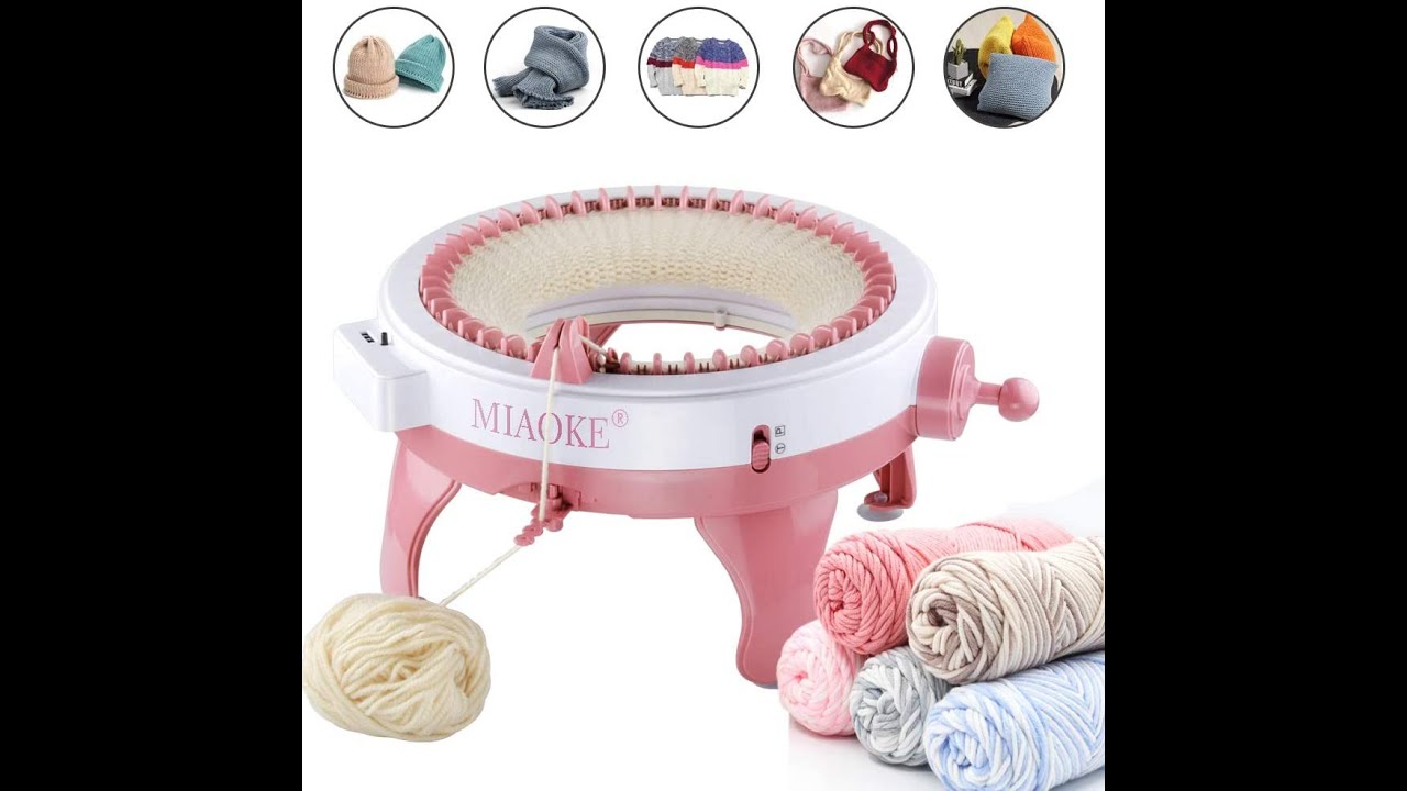 DIY 48 Needles Knitting Machine Smart Weaving Knitting Loom Knitting Board  Rotating Machines for Adult and Kid Fast shipping - AliExpress