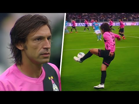 Pirlo Played These Games With ONLY His Left Foot