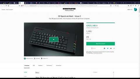 ZX Spectrum Next Issue 2 — Kickstarter 2020 08 11 22 11 52