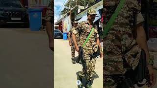 Central Reserve Police Force on duty time swag#crpf#motivation#status#dharmanagar#tripura
