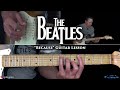 The Beatles Because Guitar Lesson 