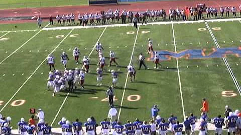Joe Dykema upends Hamline quarterback for Macalest...