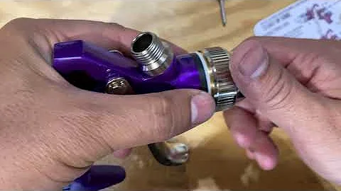 Harbor Freight - $15 HVLP Paint Gun test