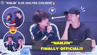 NamJin Analysis: NAMJIN VLIVE ("NamJin" is Official!) [ENG/INDO SUB]