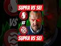 Supra vs SEI: Token Distribution &amp; Inflation Explained! #shorts