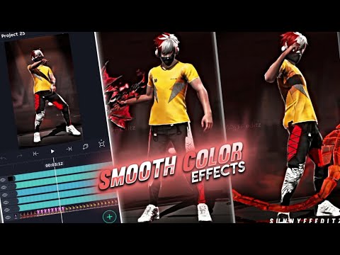 how To Make Free Fire New Smooth Color Effects On Alight Motion Lobby || cc alight motion free fire
