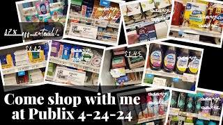 Come shop with me at Publix 42424. 87% savings off retail! Publix deals this week!