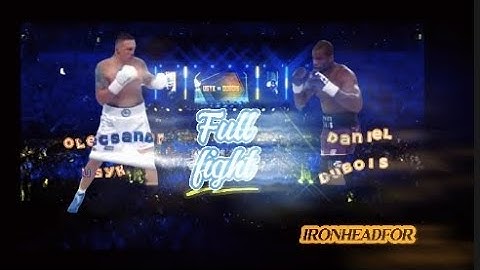 Oleksander Usyk vs Daniel Duboise Full Fight #usykdubois #boxing #mma #sports #usyk #dubois