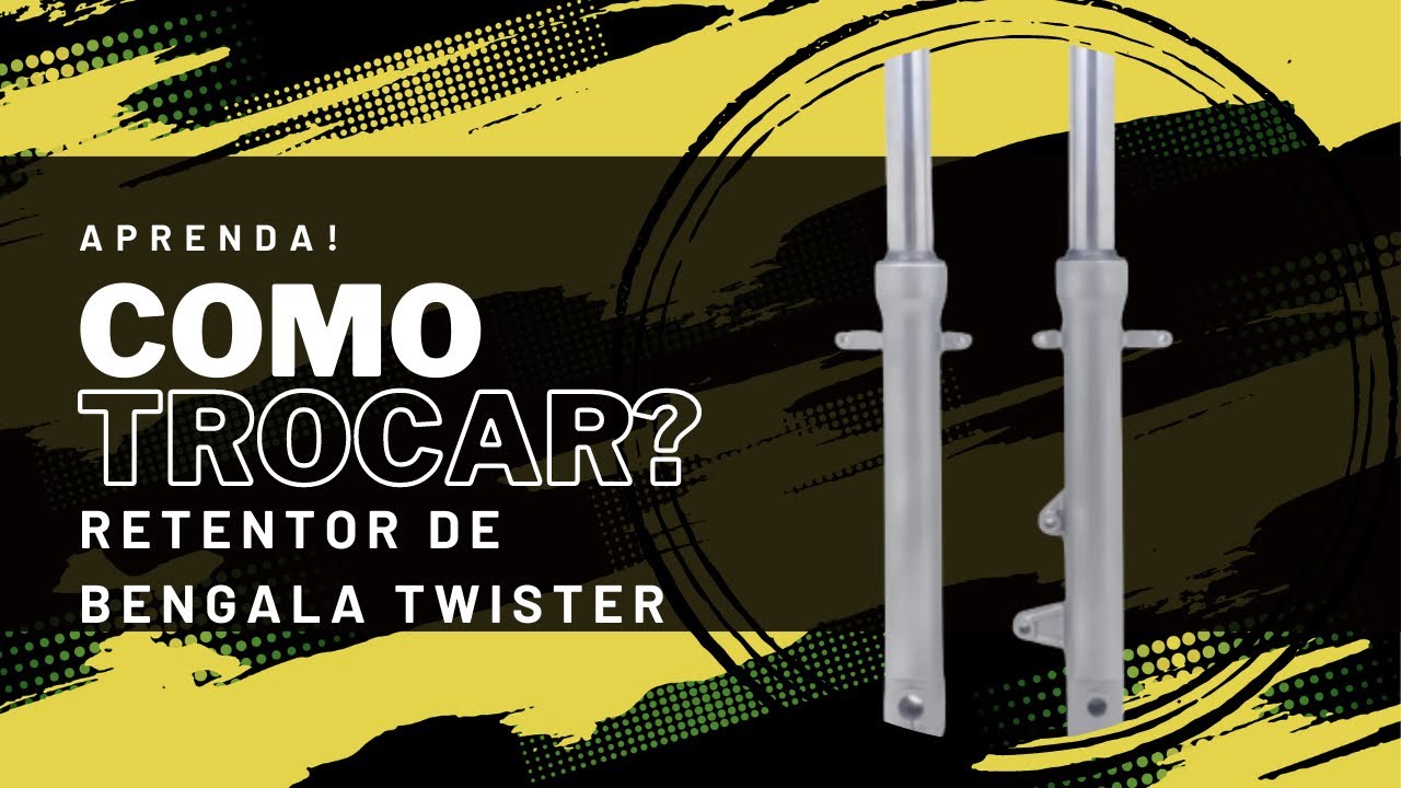 PASSO A PASSO-COMO TROCAR RETENTOR SUSPENSÃO TWISTER - CBX 250
