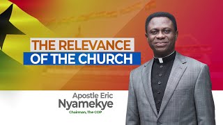 THE RELEVANCE OF THE CHURCH IS IN BLESSING TO THE NATIONS