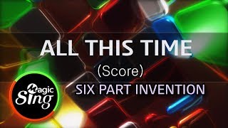 [MAGICSING Karaoke] ALL THIS TIME - SIX PART INVENTION | Tagalog