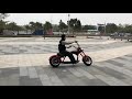 Электроскутер Citycoco Harley Chopper - обзор