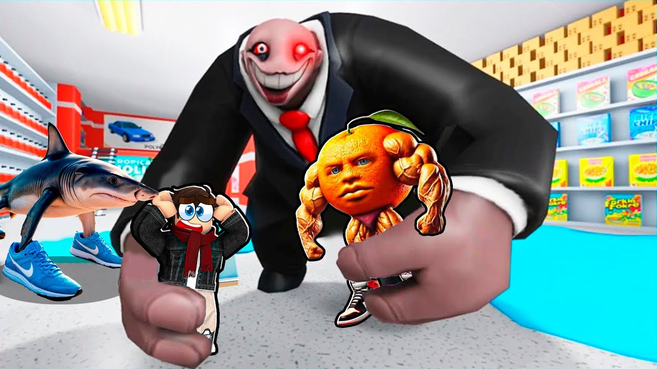 On est ENFERMÉ dans ce SUPERMARCHÉ DE FOU sur Roblox !