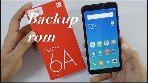 Redmi 6A Cactus MTK6765 Full backup ROM with Smart Phone Flash Tool OK
