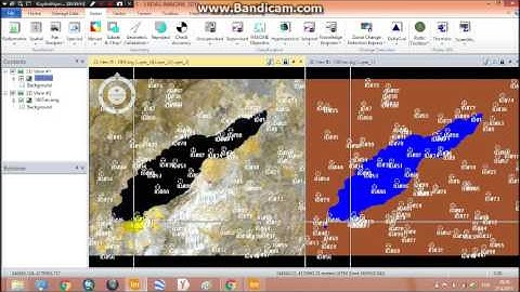 Accuracy Assessment  of Unsupervised Classification with Erdas Imagine 2015