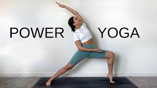 Morning Power Yoga | Intermediate Flow - Full Body Tone & Strengthen
