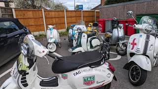 Ashbourne - Cromford - Starkhome - Tansley - Oakerthorpe - Pentrich #merlinscooterclub