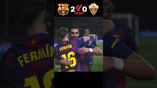 Barcelona Vs Elche 3-1 Highlights