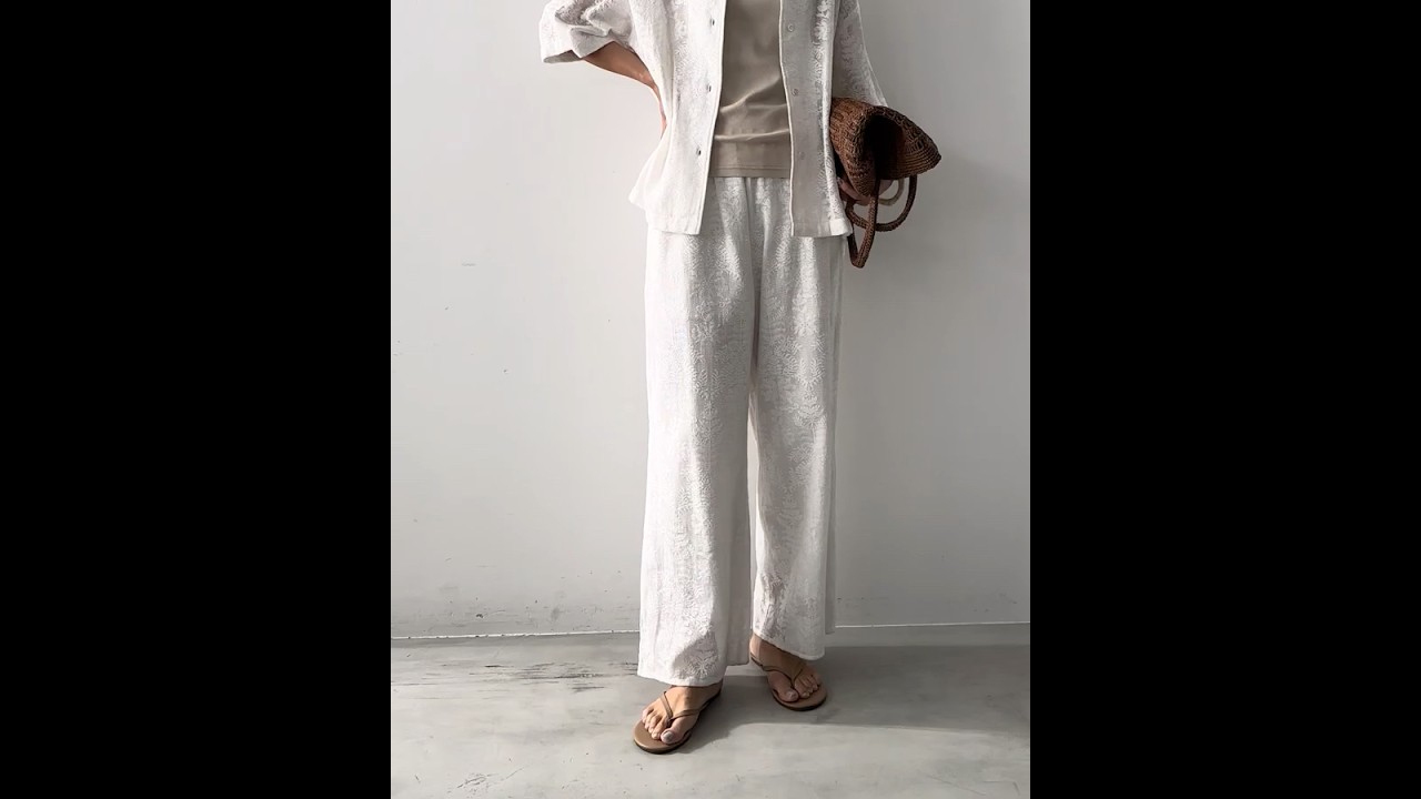 インドレースワイドパンツ | MICA&DEAL ONLINE STORE