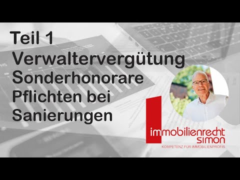 Teil 1 Verwaltervergütung: