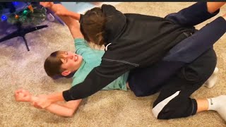 Grappling Girl And BoyJiu Jitsu 👀mixed wrestling