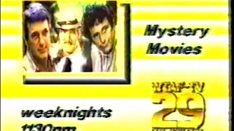 WTAF Mystery Movies promo, 1985
