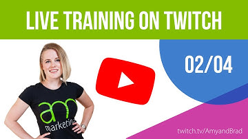 YouTube Channel & Advertising Tips | 2nd April 2020 | Live Training on Twitch #3