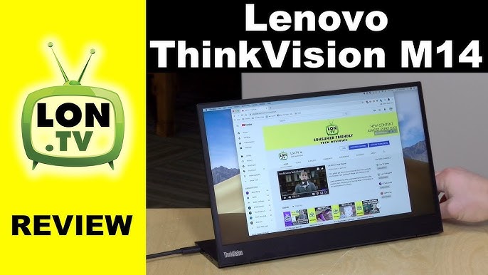 Prise en main du Lenovo ThinkVision M14 : un écran externe USB-C pour PC,  Switch et smartphone