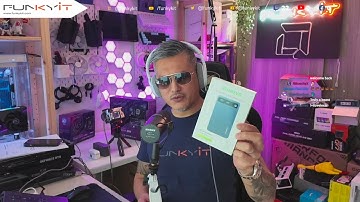 Funky Kit Show LIVE Ep.360 - Gigabyte X870 AORUS STEALTH ICE, Upcoming CES 2026, UMEVO AI recorder