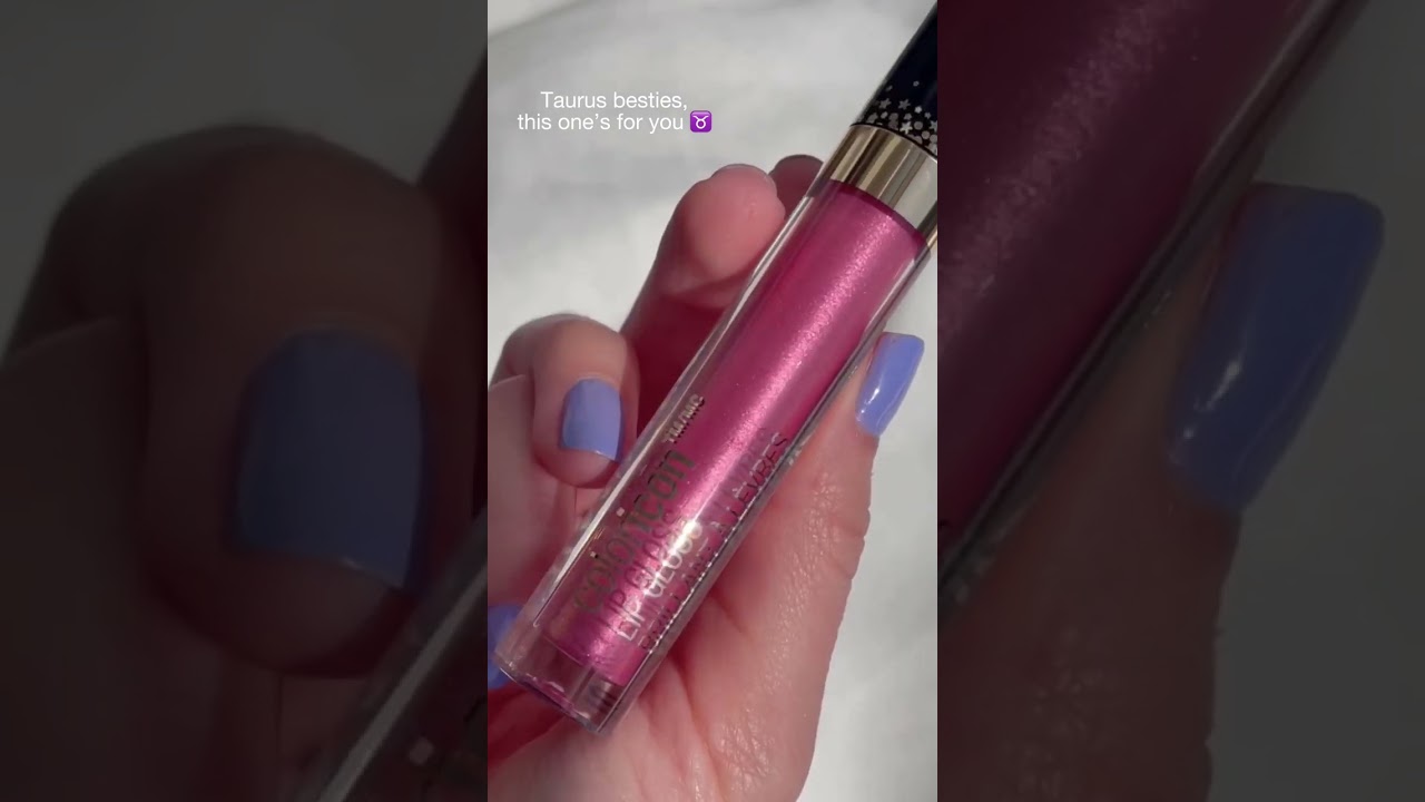 PERFECT in Pink for our Taurus Babes with Color Icon Zodiac Lip Gloss ♉️