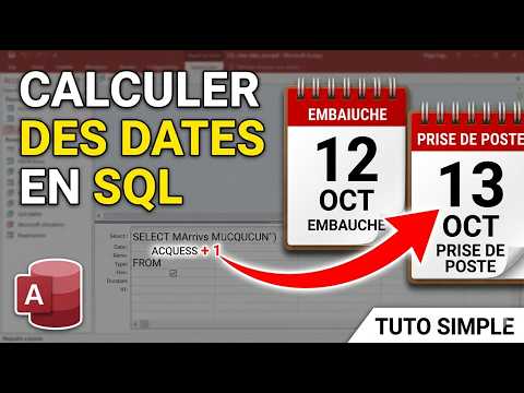 Access SQL: How to add days to a date? (Simple Access SQL Query Tutorial 04-005)