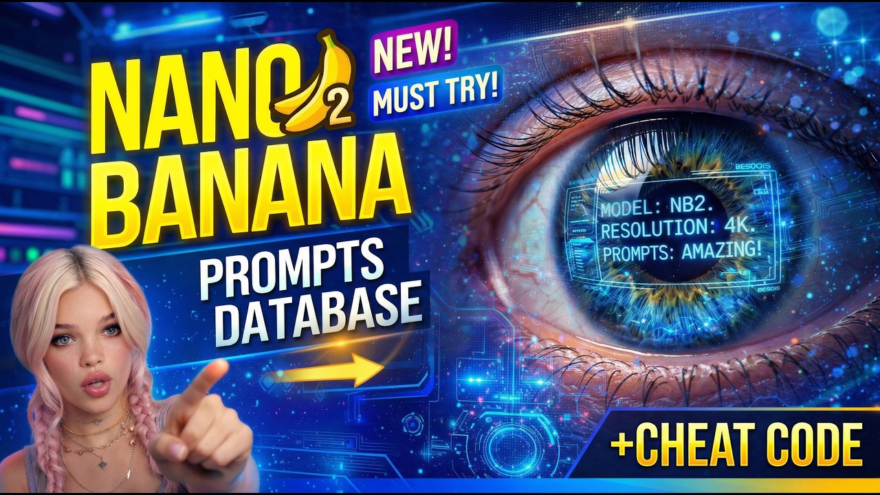Nano Banana 2 — это КРУТО: эта БЕСПЛАТНАЯ база данных подсказок — всё, что вам нужно!
