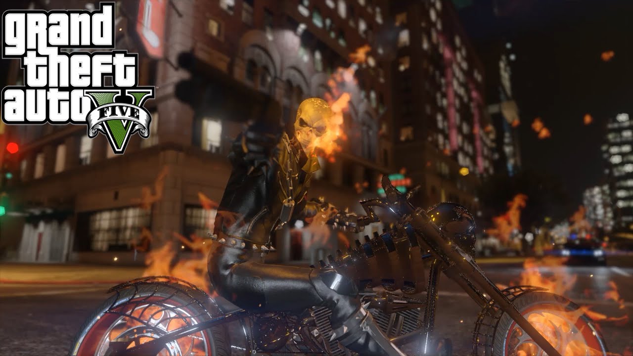 GTA V - GHOST RIDER - KEANU REEVES (MCU CONCEPT) - YouTube