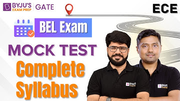 BEL Exam | Electronics & Communication - Mock Test | BEL ECE Complete Syllabus | BYJU