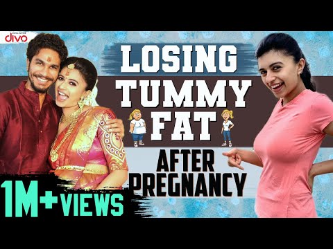 Losing Tummy Fat After Pregnancy | Harija Vlogs